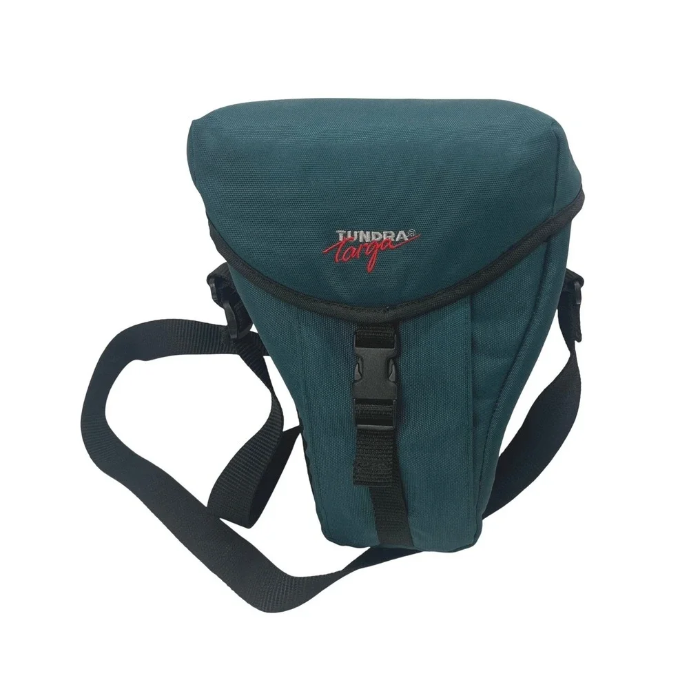 VTG Tundra Targa Camera & Accessory Gadget Padded Shoulder Bag Green Nikon Strap